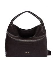 Liu Jo Torebka AF6057 ES042 Brązowy ciemny. Brązowe shopper bag Liu Jo, bez wzorów, ze skóry, bez dodatków. Za 679.99 zł.