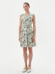 Weekend Max Mara Sukienka letnia Osiris 2515621022650 Zielony Regular Fit. Zielone sukienki Weekend Max Mara, l, bez wzorów, z bawełny, bez kołnierzyka, bez ramiączek. Za 899.99 zł.