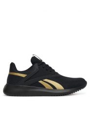Reebok Buty na siłownię FLUXLITE 100234570 Czarny. Czarne buty treningowe Reebok, bez wzorów, z materiału, bez zapięcia, na fitness i siłownię. Za 219.99 zł.