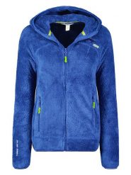 Geographical Norway Kurtka polarowa "Upalood" w kolorze niebieskim rozmiar: M. Niebieskie kurtki Geographical Norway, m, bez wzorów, z polaru, bez kaptura. Za 131.12 zł.