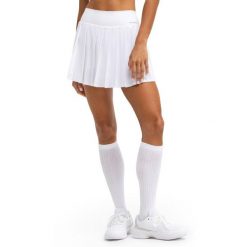 Damskie spódnico-spodenki tenisowe sport.tennis Siroko Flow Femme White. Białe spódnice SIROKO, bez wzorów, z tkaniny, sportowe, plisowane. Za 211.00 zł.