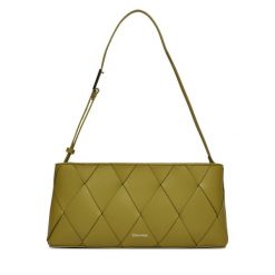 Torebka Calvin Klein. Zielone torebki klasyczne Calvin Klein, bez wzorów, klasyczne, bez dodatków. Za 379.99 zł.