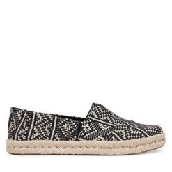 Espadryle Toms. Czarne espadryle TOMS, bez wzorów, bez obcasa. Za 319.99 zł.