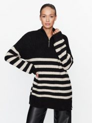 ONLY Sweter 15294728 Czarny Regular Fit. Czarne swetry ONLY, m, bez wzorów, z syntetyku, bez ramiączek. Za 139.99 zł.