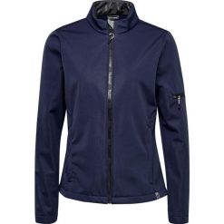 Kurtka damska Hummel North Softshell. Niebieskie kurtki przejściowe sportowe Hummel, na zimę, l, bez wzorów, z polaru, bez kaptura, outdoorowe. Za 415.45 zł.