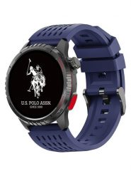 U.S. Polo Assn. Smartwatch w kolorze granatowo-czarnym rozmiar: onesize. Niebieskie, cyfrowe zegarki U.S. Polo Assn., metalowe. Za 443.38 zł.
