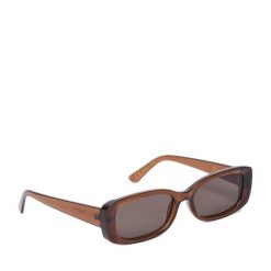 Okulary przeciwsłoneczne JENNY. Brązowe okulary przeciwsłoneczne Jenny, bez wzorów. Za 39.99 zł.