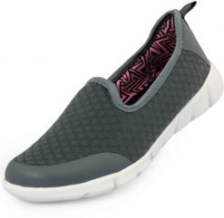 Damskie buty Loap Cheer szare. Szare buty trekkingowe ÀLG, bez wzorów, z materiału, bez zapięcia, trekkingowe. Za 127.99 zł.