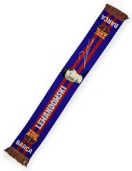 FC Barcelona 25-26, oficjalny szalik - podpisany przez Roberta Lewandowskiego. Czerwone szaliki i kominy FC Barcelona, bez wzorów, z bawełny. Za 133.50 zł.