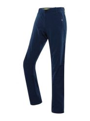 Alpine Pro Spodnie softshellowe "Hurfa" w kolorze granatowym rozmiar: 38. Niebieskie spodnie dresowe Alpine Pro, bez wzorów, z materiału. Za 367.95 zł.