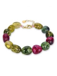 Luxenter Bransoletka z kryształami rozmiar: onesize. Czerwone bransoletki Luxenter, z kryształem, srebrne. Za 86.99 zł.