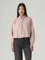 Levi's Koszula w kolorze jasnoróżowym rozmiar: XS. Różowe koszule Levi's, s, bez wzorów, bez kołnierzyka, bez ramiączek. Za 84.21 zł.