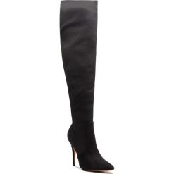 Muszkieterki KAZAR - Santa 35568-S4-00 Black. Czarne kozaki Kazar, z materiału. Za 749.00 zł.
