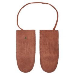 Rękawiczki Damskie EMU Australia. Brązowe rękawiczki Emu Australia, bez wzorów. Za 339.99 zł.