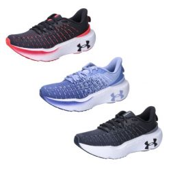 Damskie buty do biegania Under Armour Infinite Elite. Brązowe buty do biegania Under Armour, bez wzorów, bez zapięcia, do biegania. Za 656.65 zł.