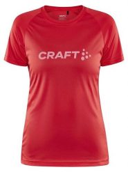 Craft Koszulka sportowa "Core Essence" w kolorze czerwonym rozmiar: L. Czerwone t-shirty sportowe Craft, l, bez wzorów, bez ramiączek, outdoorowe. Za 43.99 zł.