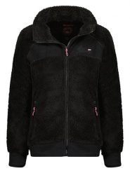 Geographical Norway Kurtka polarowa "Tandora" w kolorze czarnym rozmiar: L. Czarne kurtki Geographical Norway, l, bez wzorów, z polaru, bez kaptura. Za 138.21 zł.