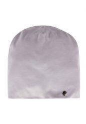Welurowa czapka damska smerfetka H-FROZEN. Szare czapki zimowe Volcano, bez wzorów, z dzianiny, sportowe. Za 59.99 zł.