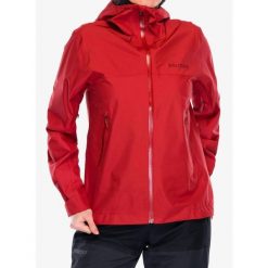 Kurtka przeciwdeszczowa damska Marmot Minimalist Pertex Jacket. Czerwone kurtki przeciwdeszczowe Marmot, bez wzorów, bez kaptura, trekkingowe. Za 856.90 zł.