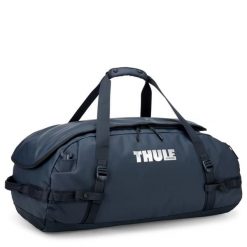 THULE Torba podróżna Chasm 70L Duffel darkest blue. Niebieskie torby podróżne Thule, bez wzorów, z materiału, duże. Za 744.55 zł.