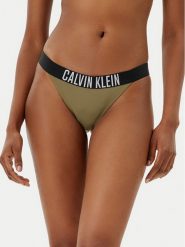 Calvin Klein Swimwear Dół od bikini KW0KW02857 Zielony. Zielone bikini Calvin Klein Swimwear, bez wzorów, z syntetyku. Za 139.99 zł.