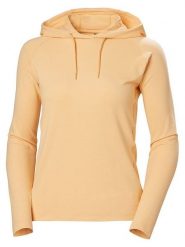 Helly Hansen Bluza "Verglas" w kolorze pomarańczowym rozmiar: L. Pomarańczowe bluzy Helly Hansen, l, bez wzorów, bez ramiączek, z kapturem. Za 162.87 zł.