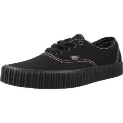 Tenisówki Vans Model Authentic Creeper Grun Kolor Czarny. Czarne trampki Vans, bez wzorów, z tkaniny, bez zapięcia. W wyprzedaży za 205.50 zł.
