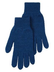 Lanerossi Wełniane rękawiczki "Asia" w kolorze niebieskim - 22 x 7 cm rozmiar: onesize. Niebieskie rękawiczki Lanerossi, bez wzorów, z wełny. Za 113.36 zł.