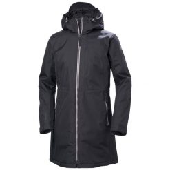 Długa kurtka wodoodporna ocieplana dla kobiet Helly Hansen Westport. Brązowe kurtki Helly Hansen, na jesień, s, bez wzorów, z materiału, bez kaptura. Za 808.15 zł.