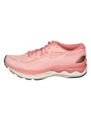 Mizuno Buty "Wave Skyrise" w kolorze jasnoróżowym do biegania rozmiar: 40. Różowe buty treningowe Mizuno, bez wzorów, z materiału, bez zapięcia, do biegania. Za 315.45 zł.