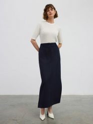 BGN Spódnica w kolorze granatowym rozmiar: 38. Niebieskie spódnice BGN, na co dzień, bez wzorów, maxi, proste. Za 78.99 zł.