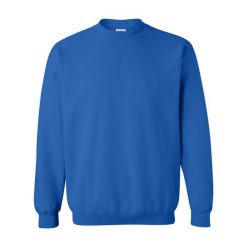 Bluza Rozpinana Z Grubej Mieszanki Dla Dorosłych Unisex. Niebieskie bluzy bez kaptura GILDAN, m, bez wzorów, z bawełny, bez kaptura. Za 68.99 zł.