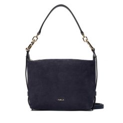 Torebka Furla. Niebieskie torebki klasyczne Furla, bez wzorów, klasyczne, bez dodatków. Za 1,259.00 zł.