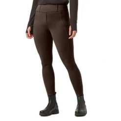 Damskie legginsy jeździeckie o średniej przyczepności PS of Sweden Katja. Brązowe legginsy PS OF SWEDEN, bez wzorów, z tkaniny. Za 408.00 zł.