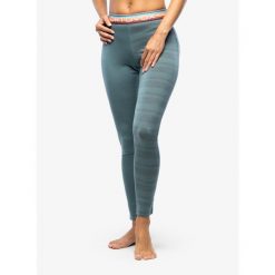 Getry termoaktywne damskie Ortovox 185 Rock N Wool Long Pants. Zielone bielizna termoaktywna damska ORTOVOX, bez wzorów, bez ramiączek, narciarskie. Za 387.99 zł.