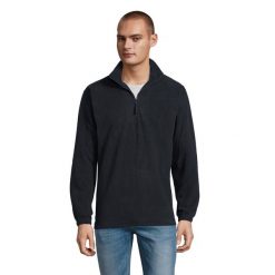 Bluza Polarowa Unisex Dla Dorosłych Ness Half Zip. Niebieskie bluzy z kapturem SOL'S, na zimę, l, bez wzorów, z materiału, bez kaptura. Za 126.99 zł.