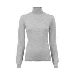 Sweter damski Cavallo Cavalradina. Brązowe swetry CAVALLO, bez wzorów, z wełny, bez ramiączek. Za 214.50 zł.