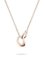 Tamaris Naszyjnik z elementem ozdobnym - dł. 45 cm rozmiar: onesize. Czerwone naszyjniki Tamaris, z materiału, ze stali. Za 130.99 zł.