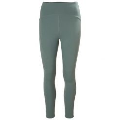 Damskie legginsy Helly Hansen HP. Zielone legginsy Helly Hansen, bez wzorów, z elastanu, sportowe. Za 392.00 zł.