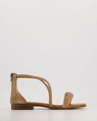 SANDAŁY DAMSKIE 8302 CA-ST SABBI. Sandały Venezia, bez wzorów, ze skóry, bez obcasa, bez zapięcia. Za 299.00 zł.