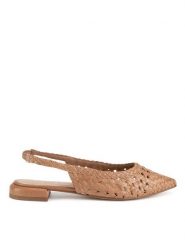 Sergio Bardi Baleriny WI40-F1103-01SB Brązowy. Brązowe baleriny Sergio Bardi, bez wzorów, ze skóry, bez obcasa, bez zapięcia. Za 299.99 zł.