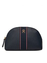 Tommy Hilfiger Kosmetyczka AW0AW16926 Niebieski. Niebieskie torebki klasyczne Tommy Hilfiger, bez wzorów, ze skóry, bez dodatków. Za 169.99 zł.