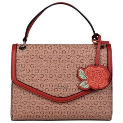 Guess Torebka Damska I Damska Andover Logo Crossbody - Red. Torebki klasyczne marki Guess. W wyprzedaży za 428.00 zł.