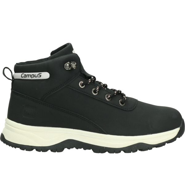 Buty turystyczne damskie Campus Avala High. Czarne buty treningowe Campus, bez wzorów, z gumy, bez zapięcia. Za 166.99 zł.