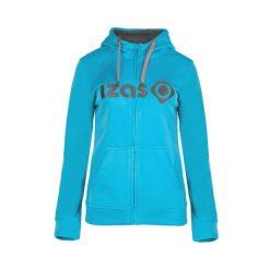 DUERO W JACKET Bluza z kapturem i zamkiem błyskawicznym – wygoda i styl z możliw. Niebieskie bluzy z kapturem IZAS, l, bez wzorów, z kapturem. Za 226.04 zł.