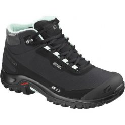 Salomon Damskie Buty Shelter Cs Wp W, Black/Black/Eggshell Blue, 41.3. Buty treningowe marki Salomon. W wyprzedaży za 385.00 zł.