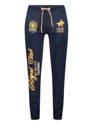 Geographical Norway Spodnie dresowe "Manille" w kolorze granatowym rozmiar: L. Niebieskie spodnie dresowe Geographical Norway, bez wzorów, z bawełny. Za 91.95 zł.