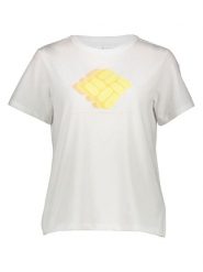 Columbia Koszulka funkcyjna "Sun Trek" w kolorze białym rozmiar: XL. Białe t-shirty sportowe Columbia, xl, bez wzorów, z bawełny, bez ramiączek, outdoorowe. Za 70.74 zł.