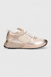MICHAEL Michael Kors sneakersy Theo kolor różowy 43R2THFP5D. Czerwone buty sportowe lifestyle MICHAEL Michael Kors, bez wzorów, z gumy, sportowe, bez zapięcia. Za 1,059.90 zł.