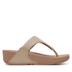 Japonki FitFlop. Brązowe japonki FitFlop, bez wzorów. Za 309.99 zł.